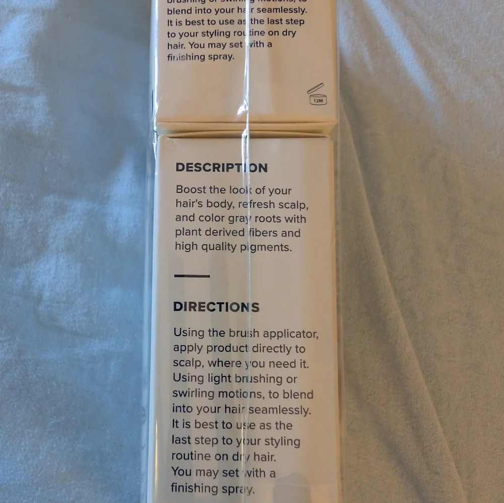 TRUHAIR Color Fibers Root Coverage & Density Booster | Quick-Apply Root Touch Up - Picture 2 of 9